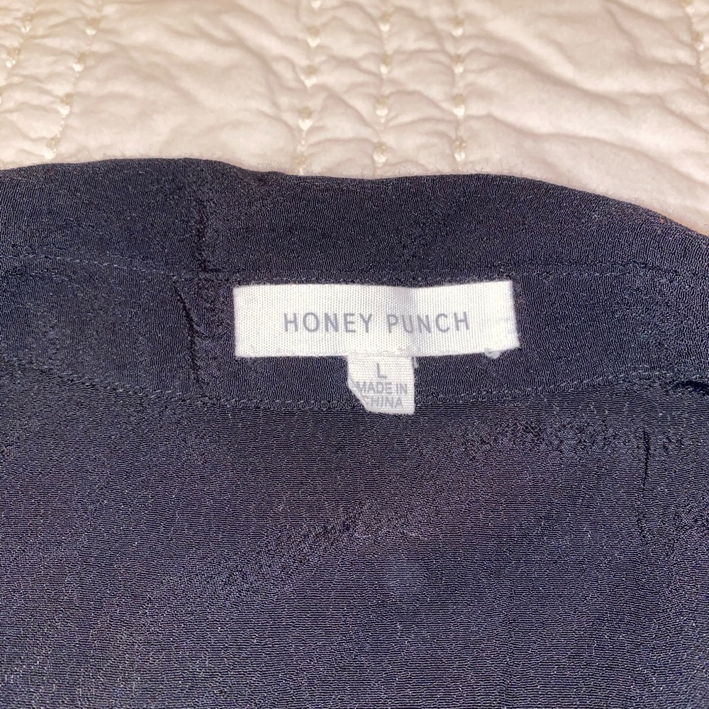 Button Up Slogan Top - Picture 3 of 3